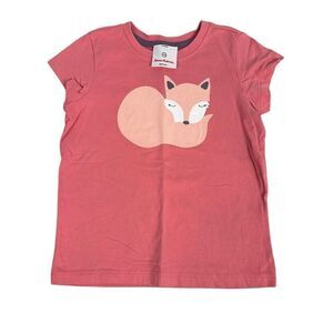 Hanna Andersson Fox Graphic T-Shirt size 4